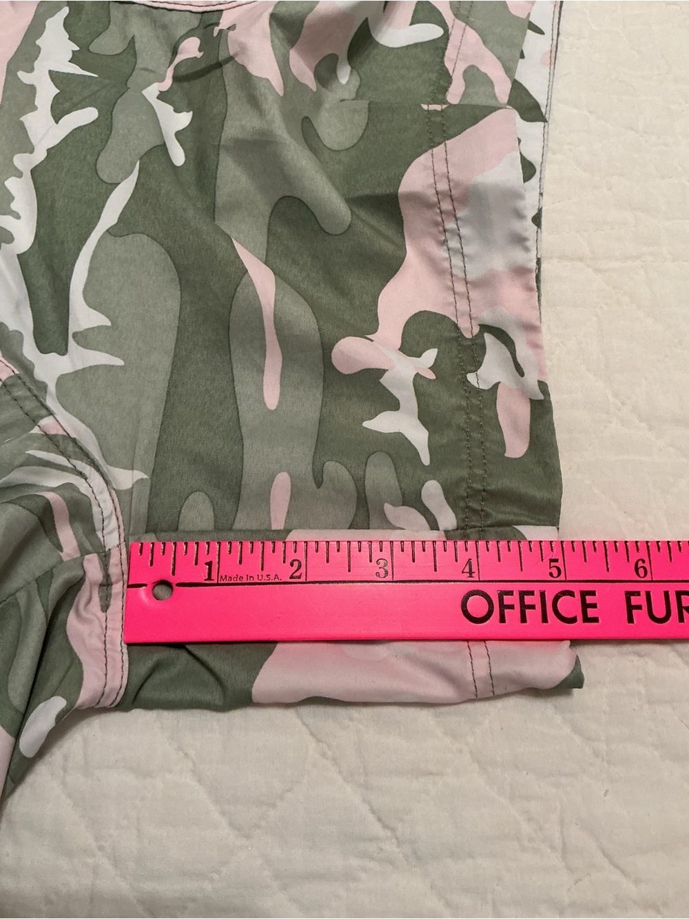 Guy Harvey Pink & Olive Green Camo Quick-Dry Shorts, Women’s 14 - Picture 10 of 11